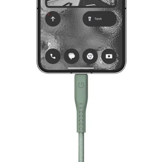 Energea Flow USB-C to USB-C Cable 1.5M - Green